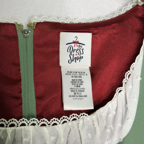 Disney Parks 14 Womens The Dress Shop Matterhorn Bobsleds Swing Dress *flaw - Picture 3 of 9